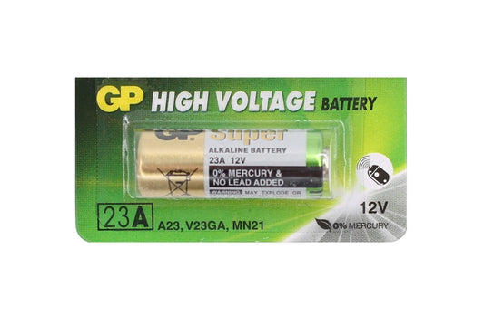 GP23AE High Voltage 12V Batteries for Key Fob Remote GP 23A MN21 A23 V23GA VR22